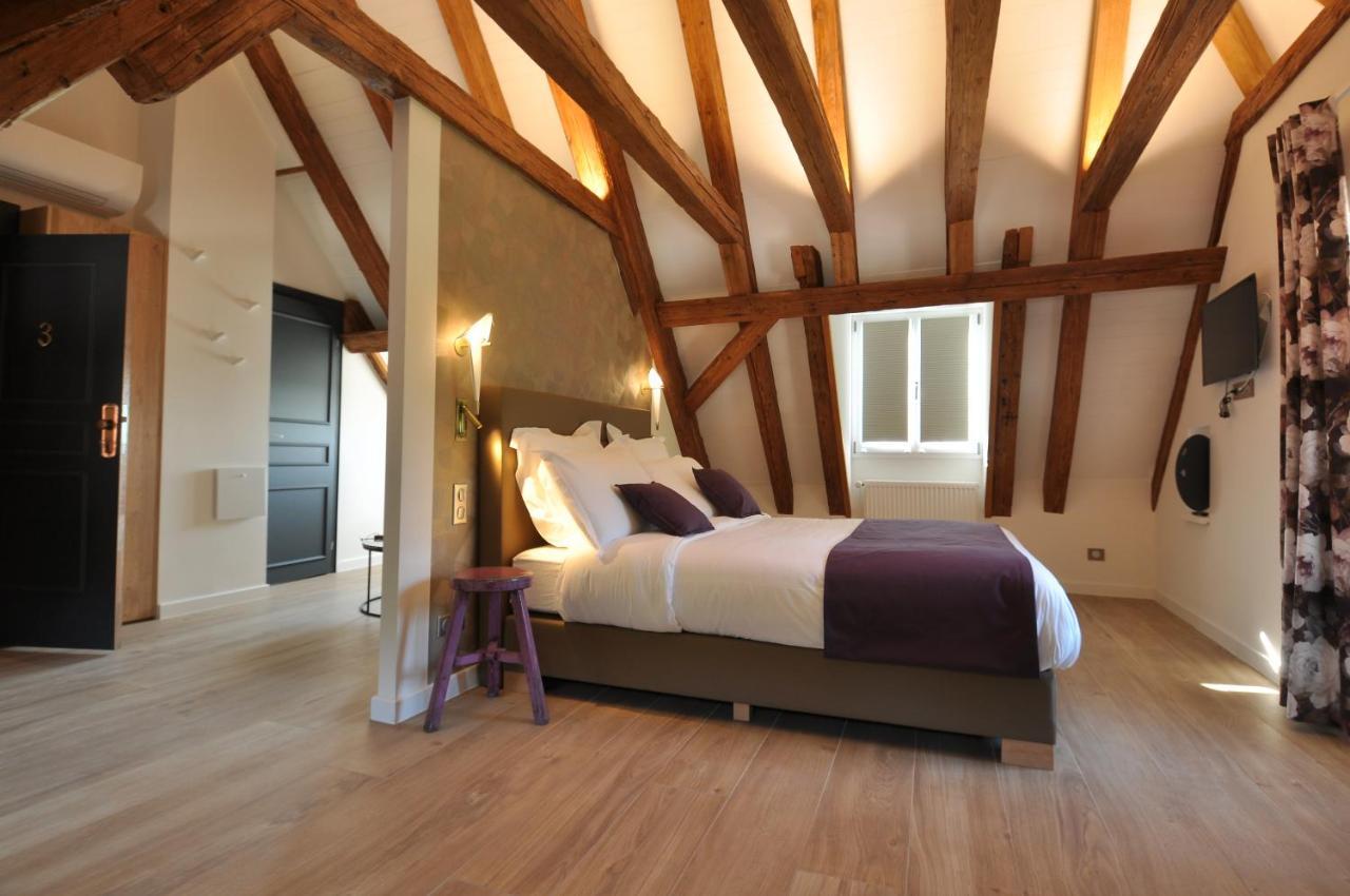 Maison D'Hotes Les Jardins De Madeleine Bernardvillé エクステリア 写真