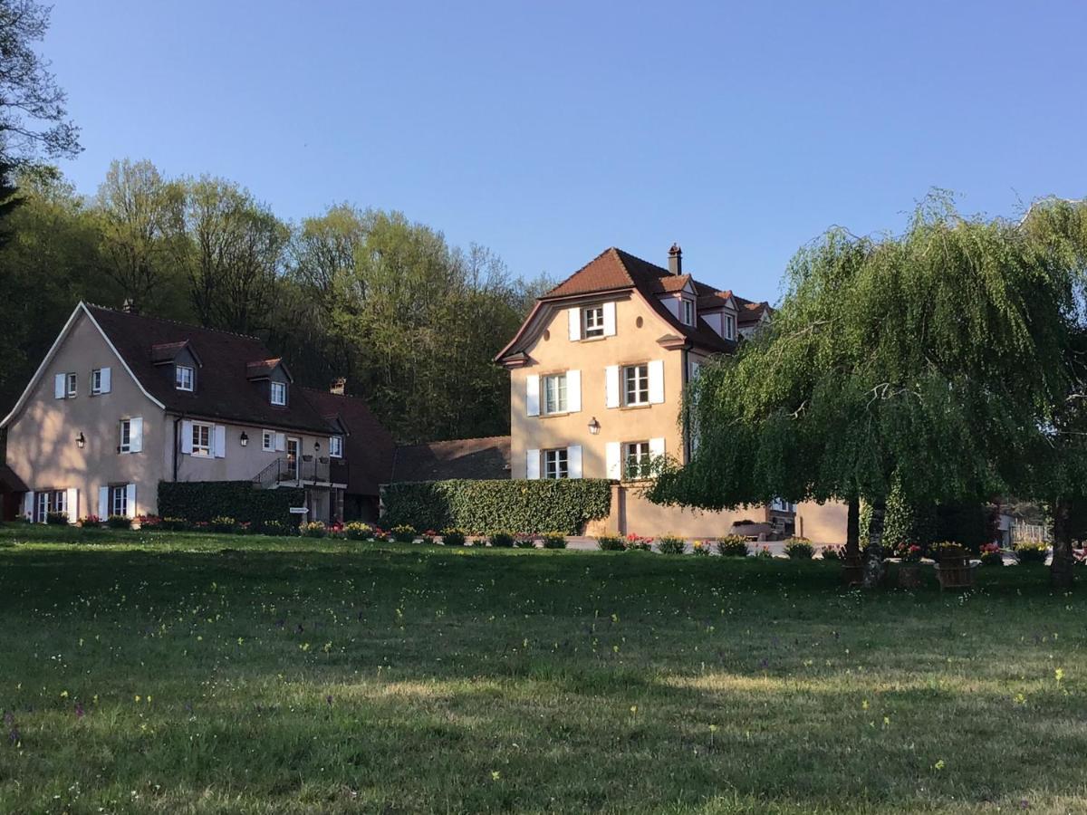 Maison D'Hotes Les Jardins De Madeleine Bernardvillé エクステリア 写真