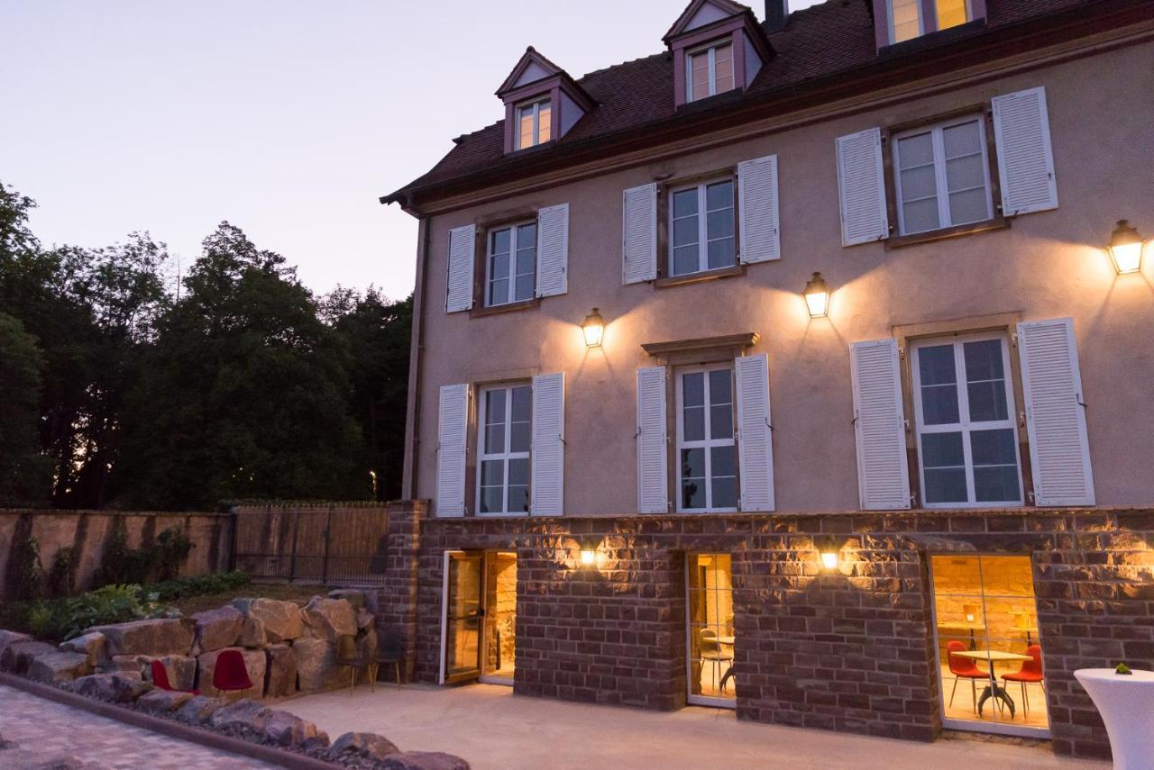 Maison D'Hotes Les Jardins De Madeleine Bernardvillé エクステリア 写真