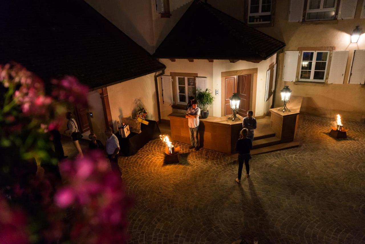Maison D'Hotes Les Jardins De Madeleine Bernardvillé エクステリア 写真